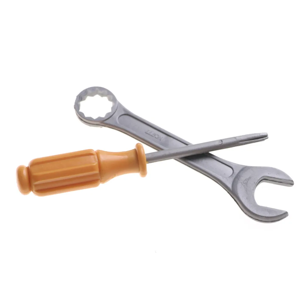 14pcs/Set DIY Classic Boy Building Repair Tool Toys Plastic Construction Educational Toy Tool Kits Set