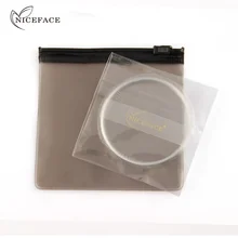 2 шт./компл. NICEFACE Make Up Kit силиконовая насадка прозрачный силиконовый безупречная пудра спонж для макияжа слоеного круглый Форма M21