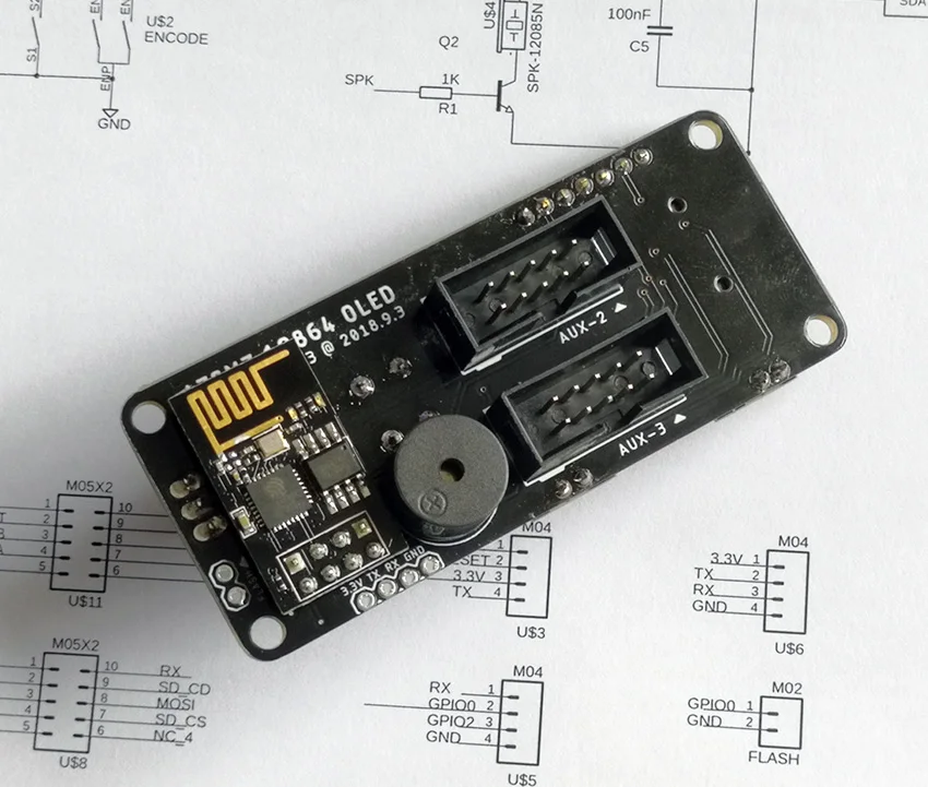 AZSMZ 12864 OLED Wifi ESP3D TF карта 3D принтер умный контроллер панель управления для Mini smart
