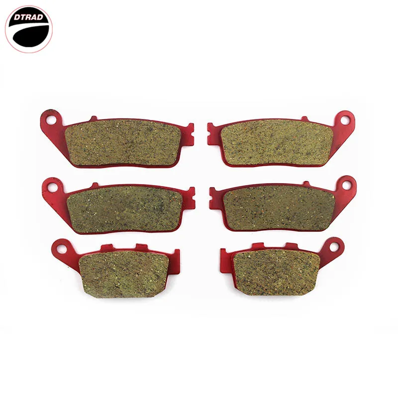 Motorcycle CARBON CERAMIC BRAKE PAD Front+Rear For HONDA STREET BIKES