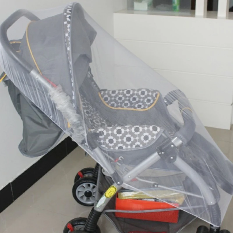 Baby Strollers medium Baby Stroller Mosquito Net Pushchair Cart Insect Shield Net Mesh Safe Infants Protection Mesh Cover Baby Stroller Accessories Baby Strollers vintage