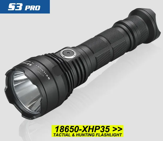 Фонарик SKILHUNT S3 PRO CREE XHP35 HD/HI светодиодный перезаряжаемый тактический 1600 люмен/1400