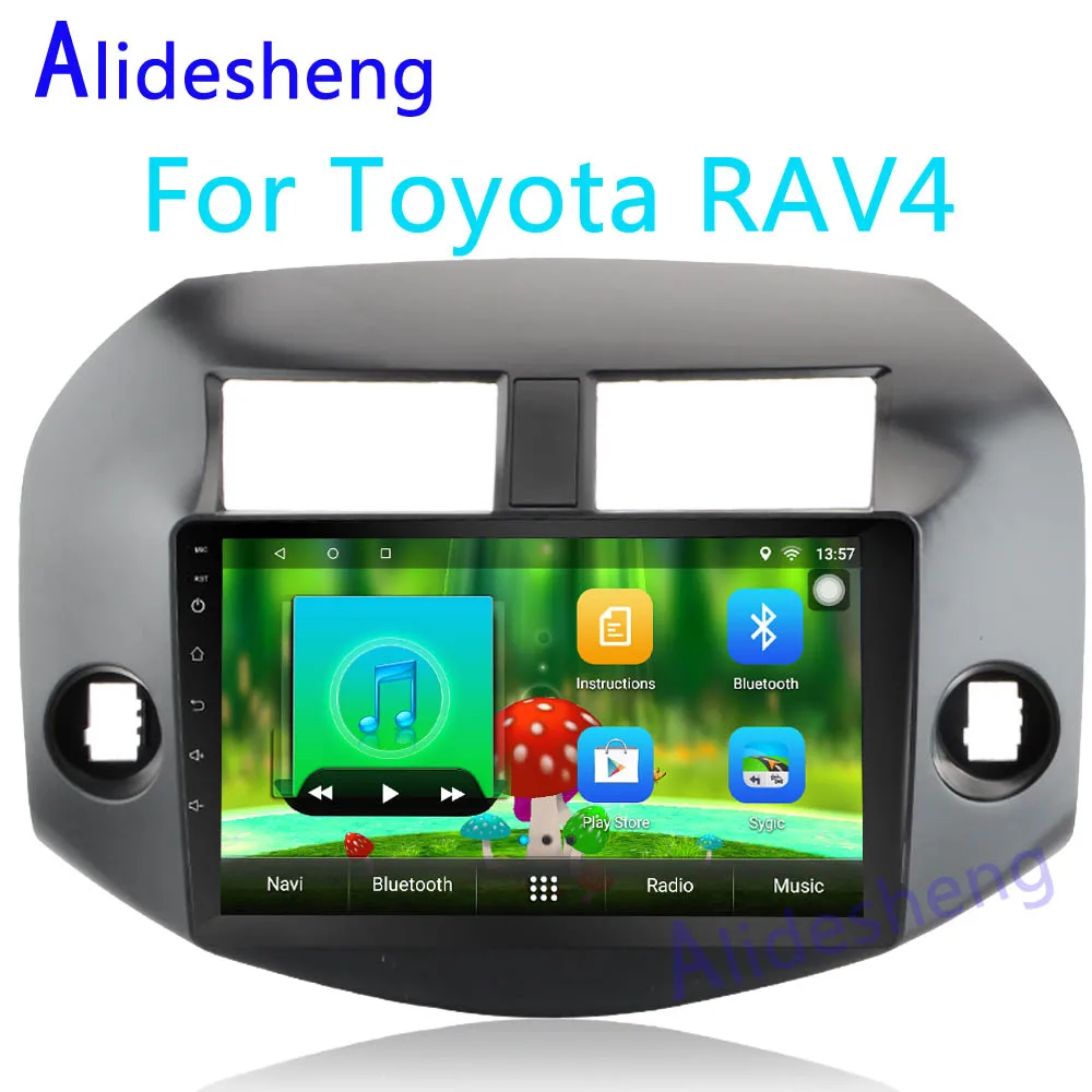 

10" Octa core Android 7.1 car dvd player for Toyota RAV4 2007 2008 2009 2010 2011 2012 2G+32G 1024*600 gps navigation Car radio