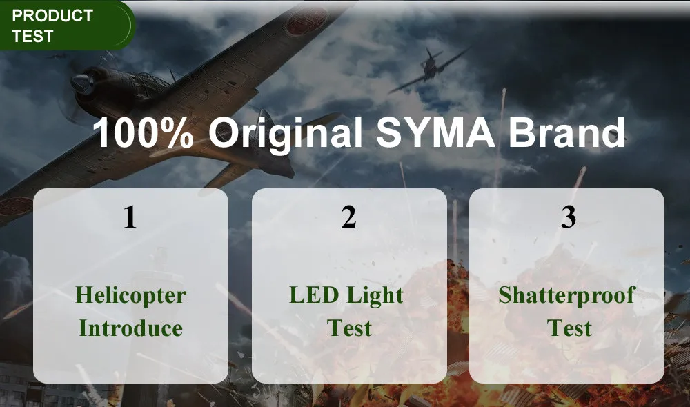 SYMA S109G вертолет AH-64 Apache 3CH Радиоуправляемый Дрон Моделирование Вертолет дистанционного Управление с светодиодный свет летающие игрушки для