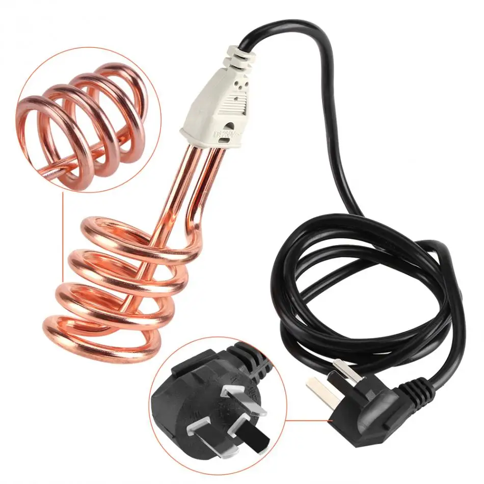 Погружной нагреватель воды 2500 Вт 220 В|water heater bathroom|electric water heaterportable electric |