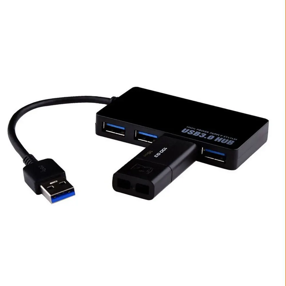 Leadzoe USB сплиттер 4 порта USB 3,0 концентратор для ноутбуков Компьютерные аксессуары хаб USB ПК супер скорость USB концентратор