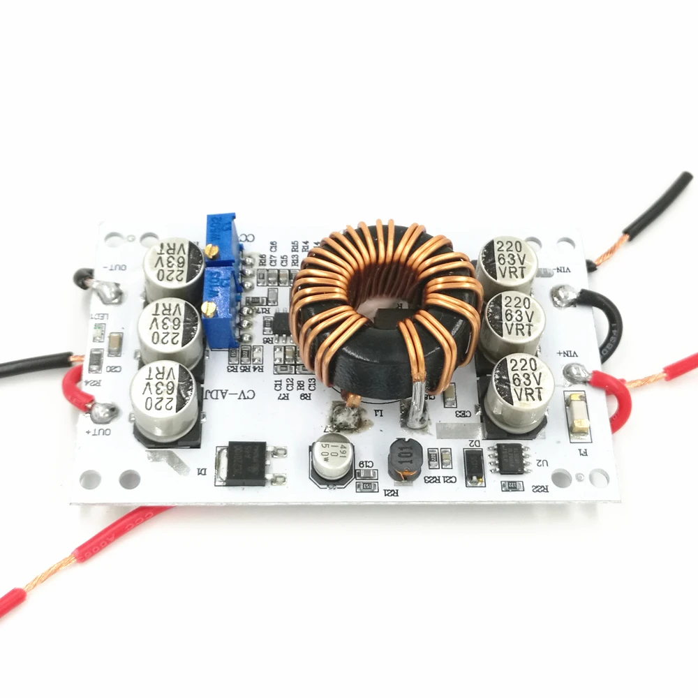600 Вт алюминиевая пластина DC-DC повышающий преобразователь Регулируемый 10А повышающий Постоянный ток модуль питания Светодиодный драйвер для Arduino