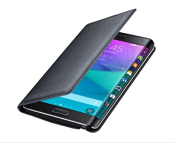 Откидной кожаный чехол для телефона samsung Galaxy Note Edge SM N915 N9150 N915F N915T N915G SM-N915F чехол-кошелек для кредитных карт