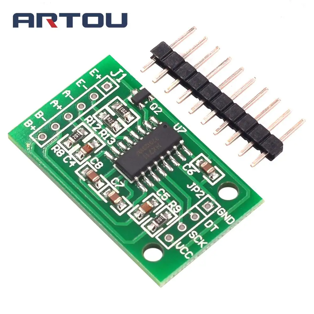 Датчик веса тензодатчика 1 кг 5 кг 10 кг 20 кг HX711 Модуль электронные весы алюминиевый сплав взвешивания датчик давления