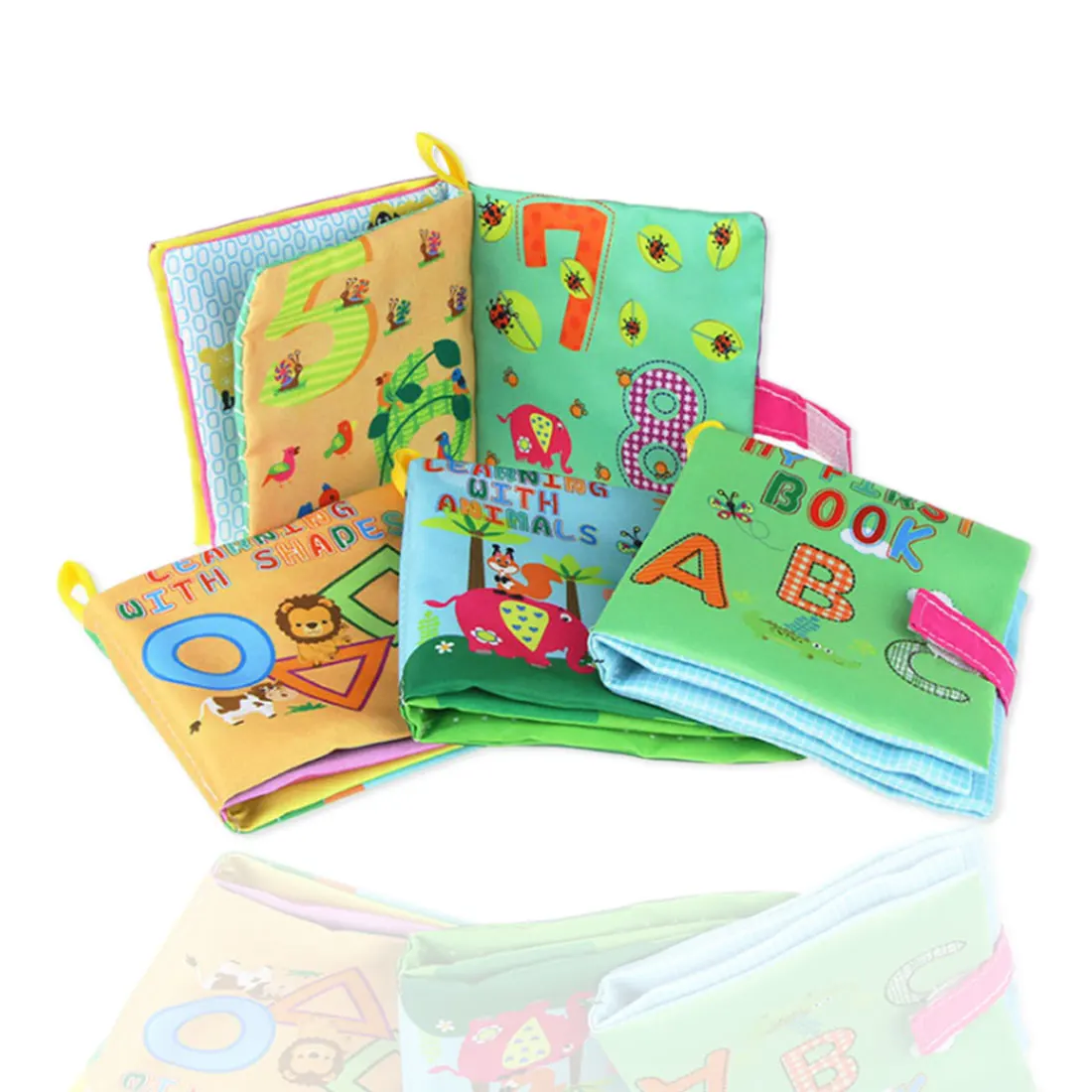 

Baby Cloth Book Cartoon Animal Soft Baby Learning Educational Toy Intelligence Developing colourful Toy