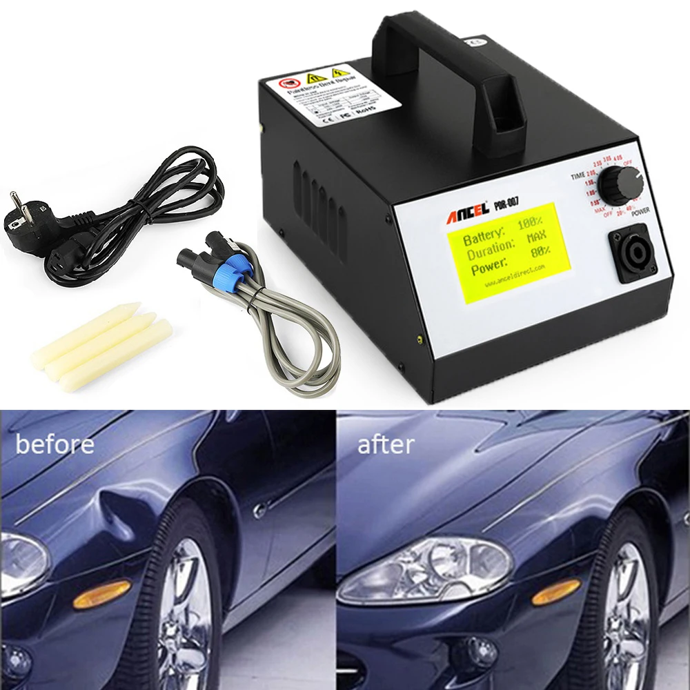 

Ancel PDR-007 Professional Dent Repair Tool Auto Sheet Metal Tool Car Body Repair For Iron Car Body Remove Dents 110V/240V