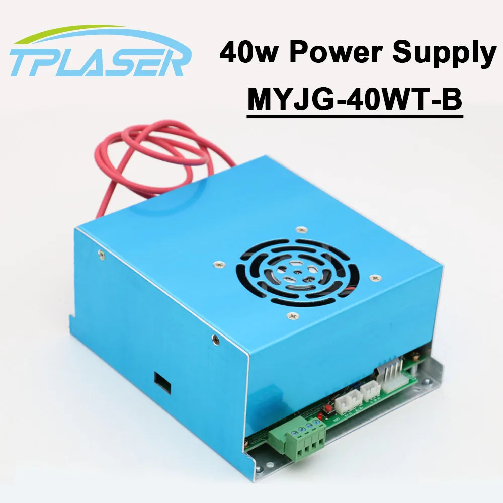

CO2 Laser Power Supply 40W 110V 220V for Laser Tube Engraving Cutting Machine MYJG 40WT-B