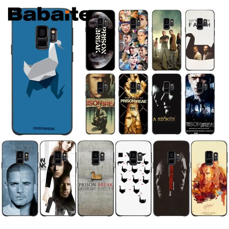 Babaite Prison Break Новинка чехол для телефона Fundas чехол для samsung Galaxy s10 s10plus s9 s8 plus s7 s6edge coque