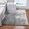 Luxury Rectangle Square Soft Artificial Wool Sheepskin Fluffy Area Rug White Fur Carpet Shaggy Long Hair Solid Mat Home Decor ► Photo 2/5