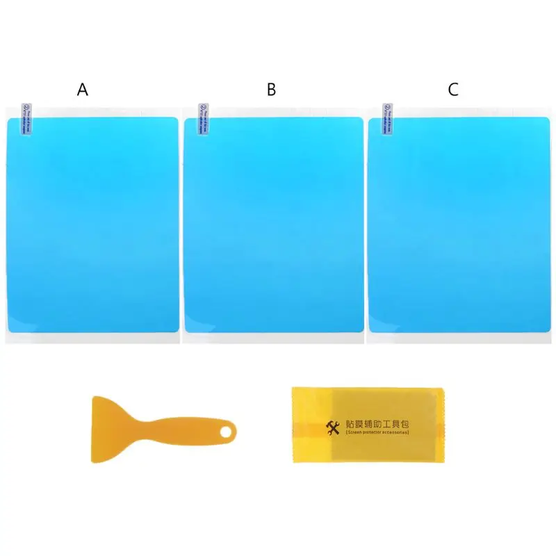 

2Pcs PET Car Side Window Protective Film Anti Fog Membrane Anti-glare Waterproof Rainproof Car Sticker
