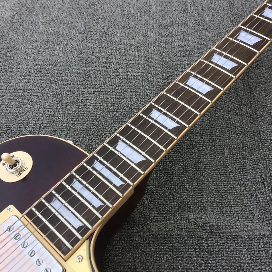 Pesado reliquia Guitarra eléctrica de guitarra a llama Arce Guitarra... TonePro puente una pieza de cuello y cuerpo envío gratis