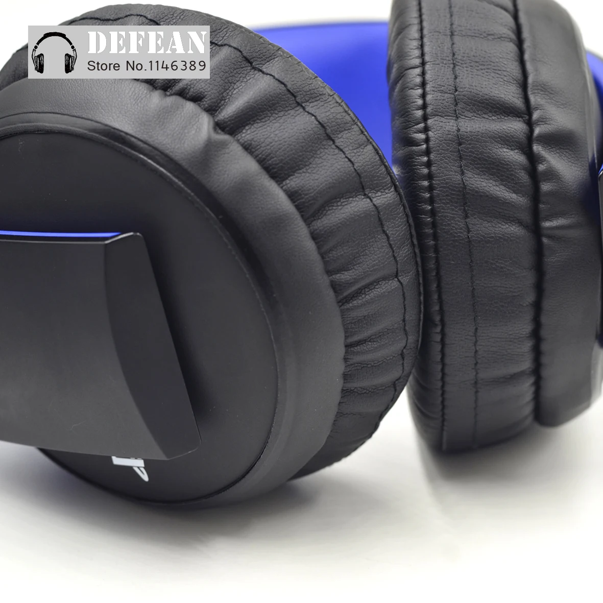 

replace cushioned Ear pads for SONY gold Wireless CECHYA-0083 PS3 PS4 7.1 Virtual Surround headphone