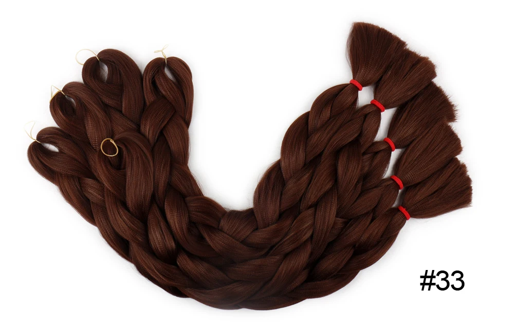 cabelo crochê para tranças vermelho 165 g pacote
