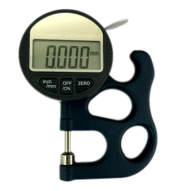 0.001mm Electronic Thickness Gauge 10mm Digital Micrometer Thickness