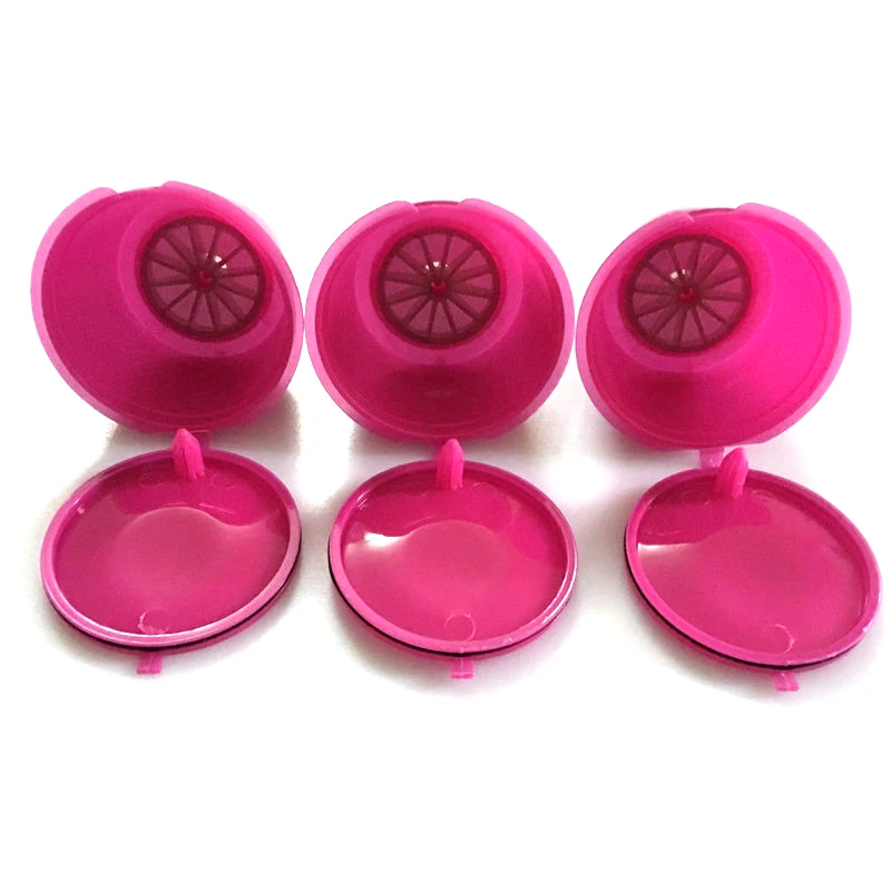 Купить ДЕНЬ ДЕНЬ ВЕСЕЛО 3 ШТ. Фиолетовый многоразового dolce gusto кофе ...