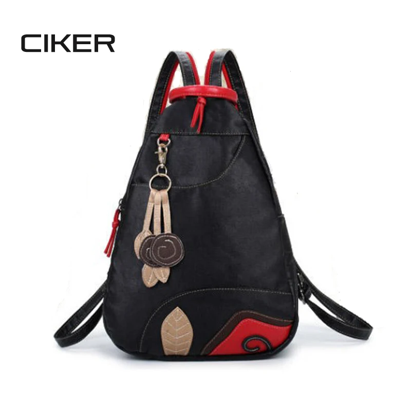 

CIKER Washed Leather Backpack Korean Female Backpack Teenager Girls Mochila Escolar Shoulder Bag School Travel Bag Bolsos Mujer