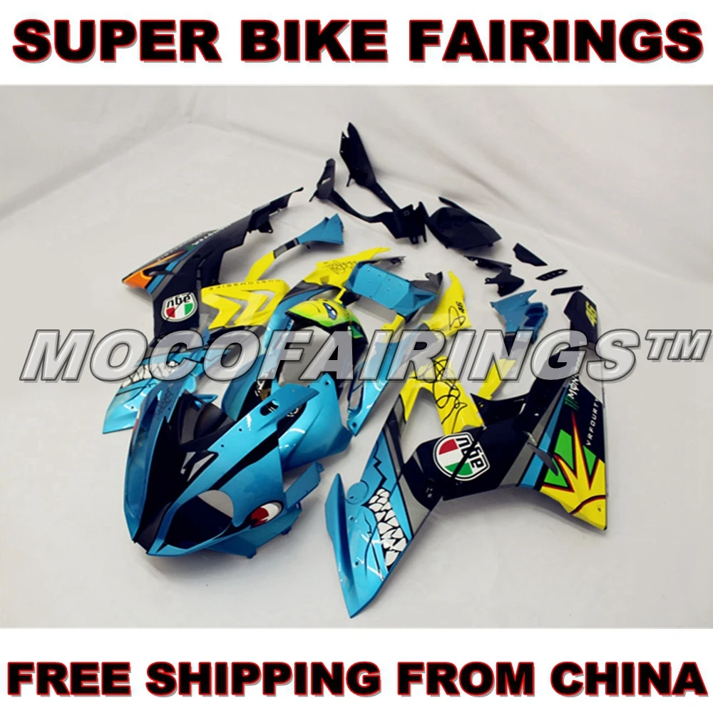 

Motorcycle ABS Plastic Injection Fairing Kit For BMW S1000RR 2015 2016 Shark Design
