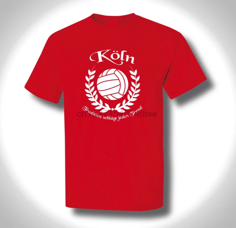 KoLN-TRADITION SCHLGT JEDEN TREND-Футболка-вентилятор ультра хулиган Fussball Liga | Мужская одежда