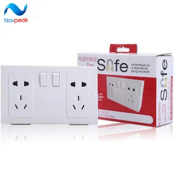 

Navpeak Secret Treasure Safe socket Shape Storage Box door takagism fun game and Real Life Supply Room Escape room Game props