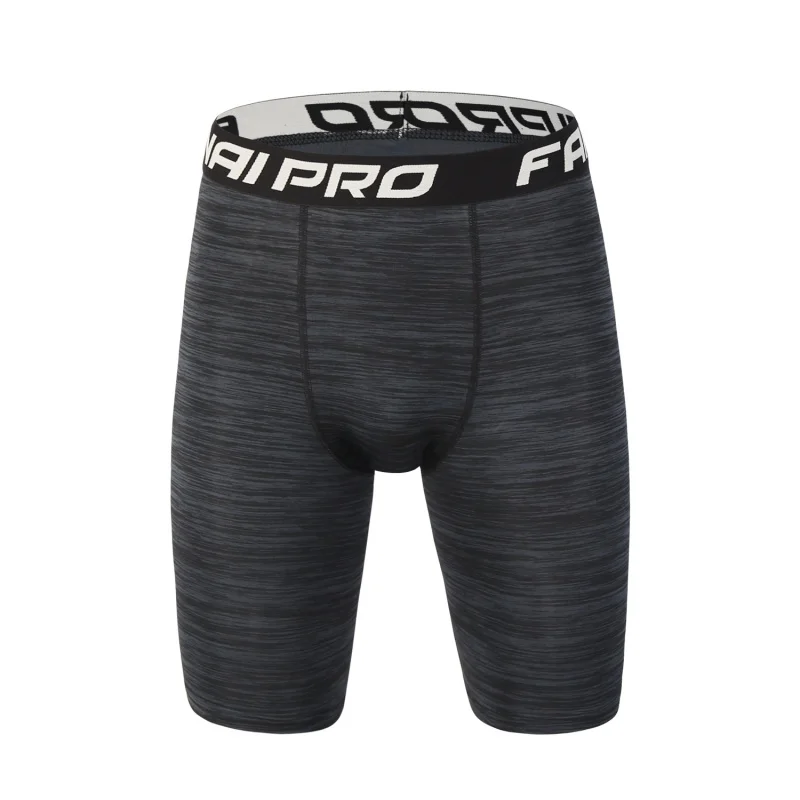 Men Sport Compression Tight Short Pants Black Joggers Trousers Slim Fitness Running Shorts