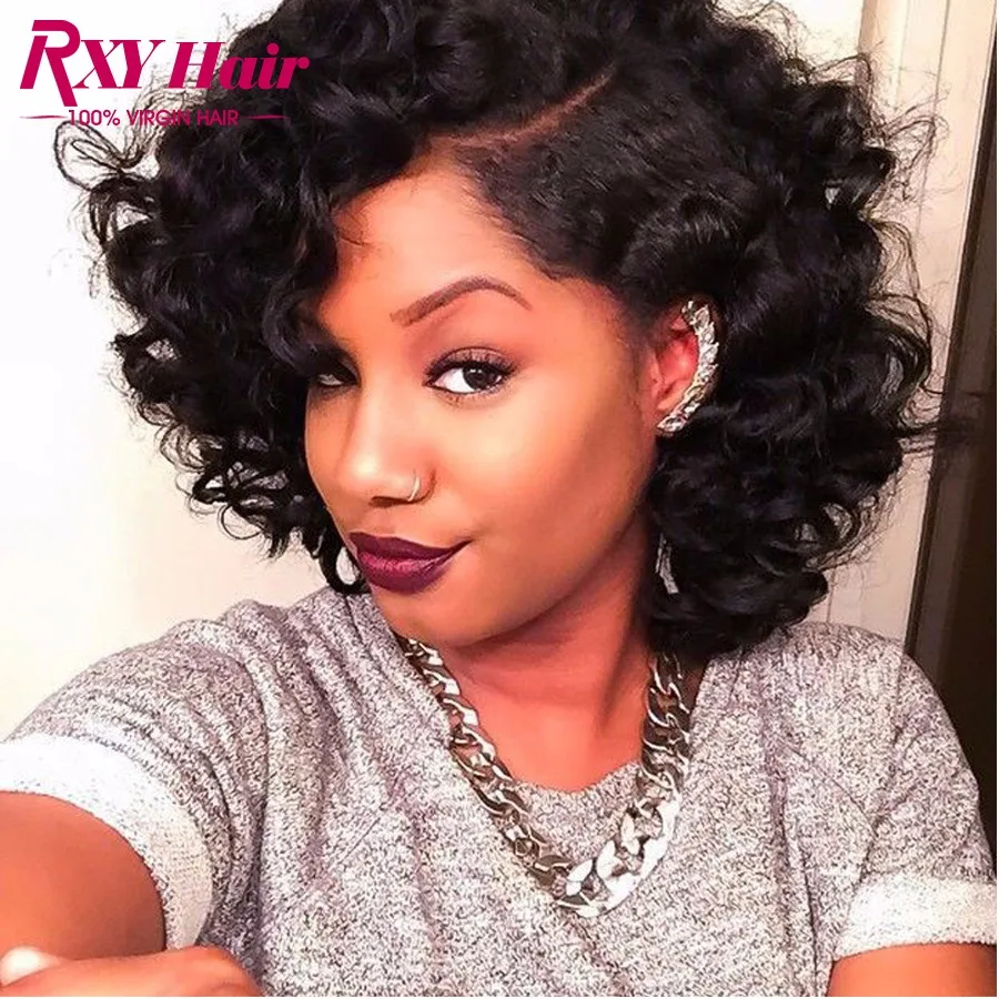 Brazilian Virgin Hair aunty fummi bouncy curls 4pcs Bouncy Spring Curl Virgin Hair Aunty Fummi Brazilian Human Hair Extensions