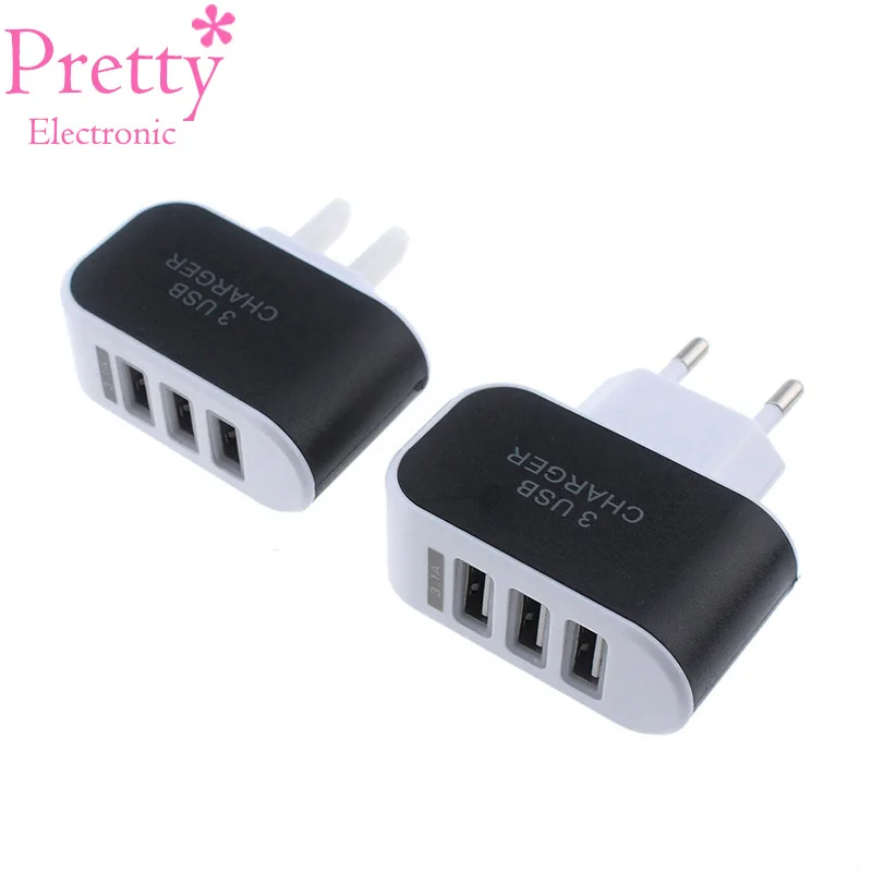 Сетевое зарядное устройство с 3USB портами 5 В 3 1 А|Адаптеры для розеток| |