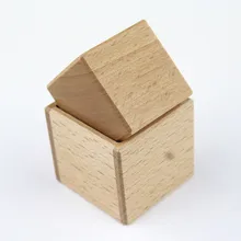 Bebé de Juguete Montessori Instalación Objeto Ejercicio Cubo y Caja Preescolar Educación Temprana Juguetes Brinquedos juguetes