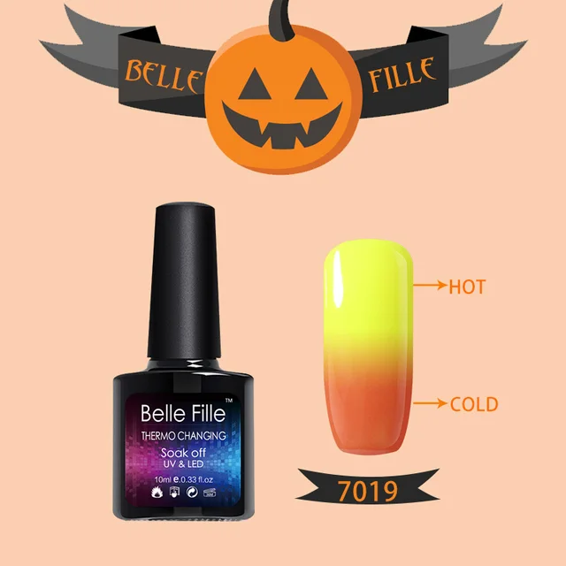 Belle Fille Gel Polish For Halloween Day Best Gift For Beauty Girl Uv Varnish Nails Art Diy Design Halloween Day Gel Nail Polish Gel Nail Polish Gel Polishgel Nail Aliexpress