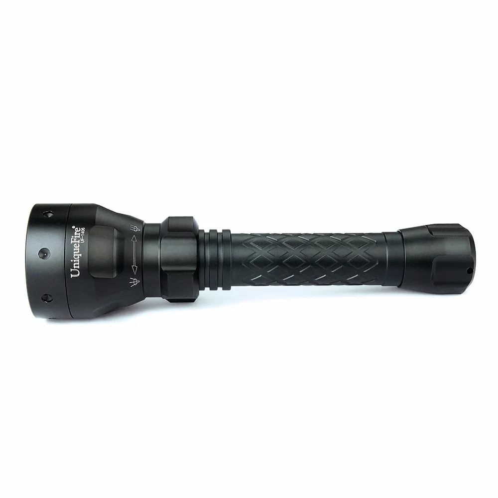 UniqueFire UF-1406 T20 Flashlight Outdoor Activities Necessary Waterproof Rechargeable LED Strong Torch+ Gun Mount5