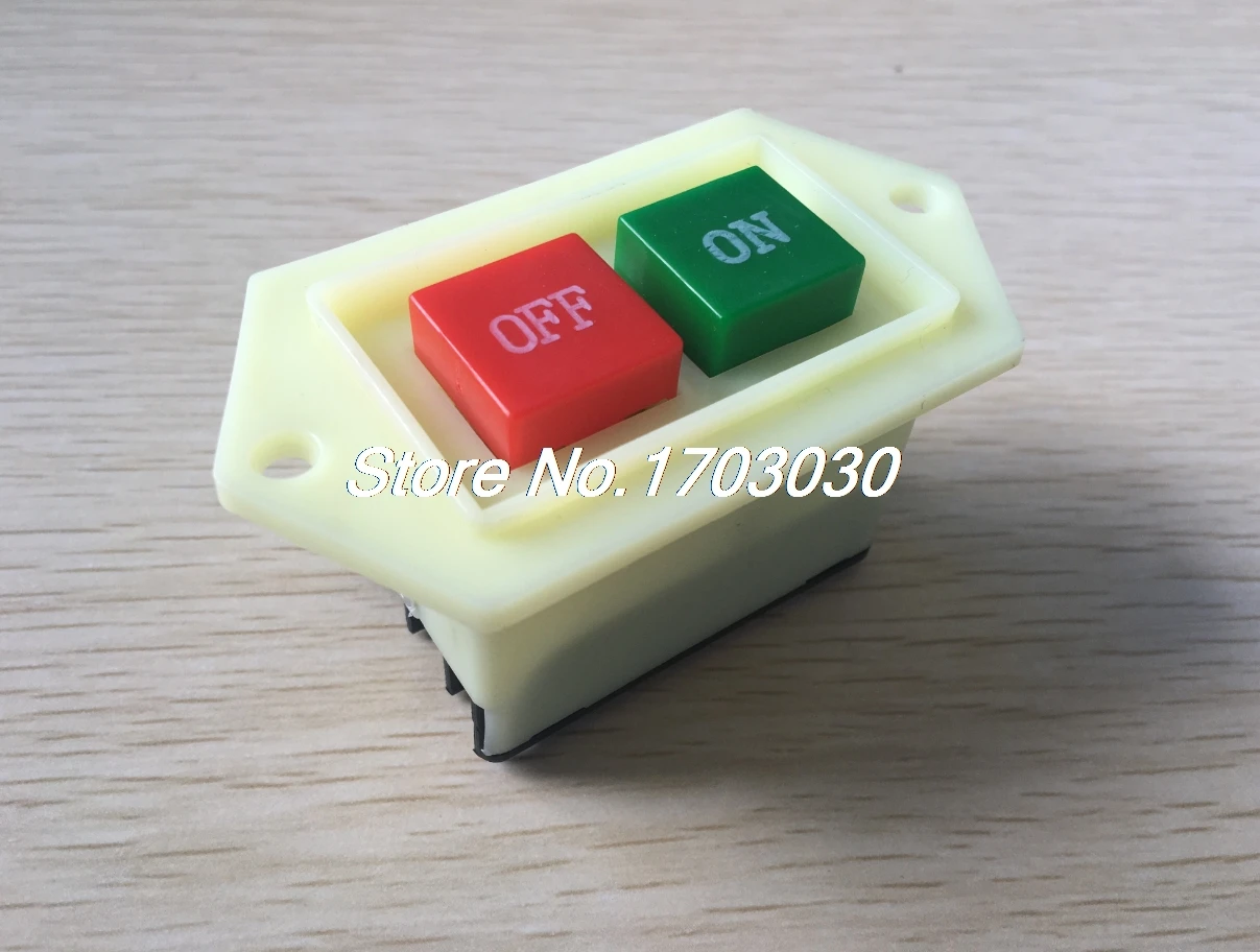

AC 220/380V 5A ON/OFF Start Stop Self-Locking Push Button Switch