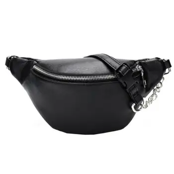 

Fanny Pack Bags Waist Bag Women Rivets Luxury Leather Waist Bag heuptas voor smartphone Designer Men Military Shoulder Bag hot