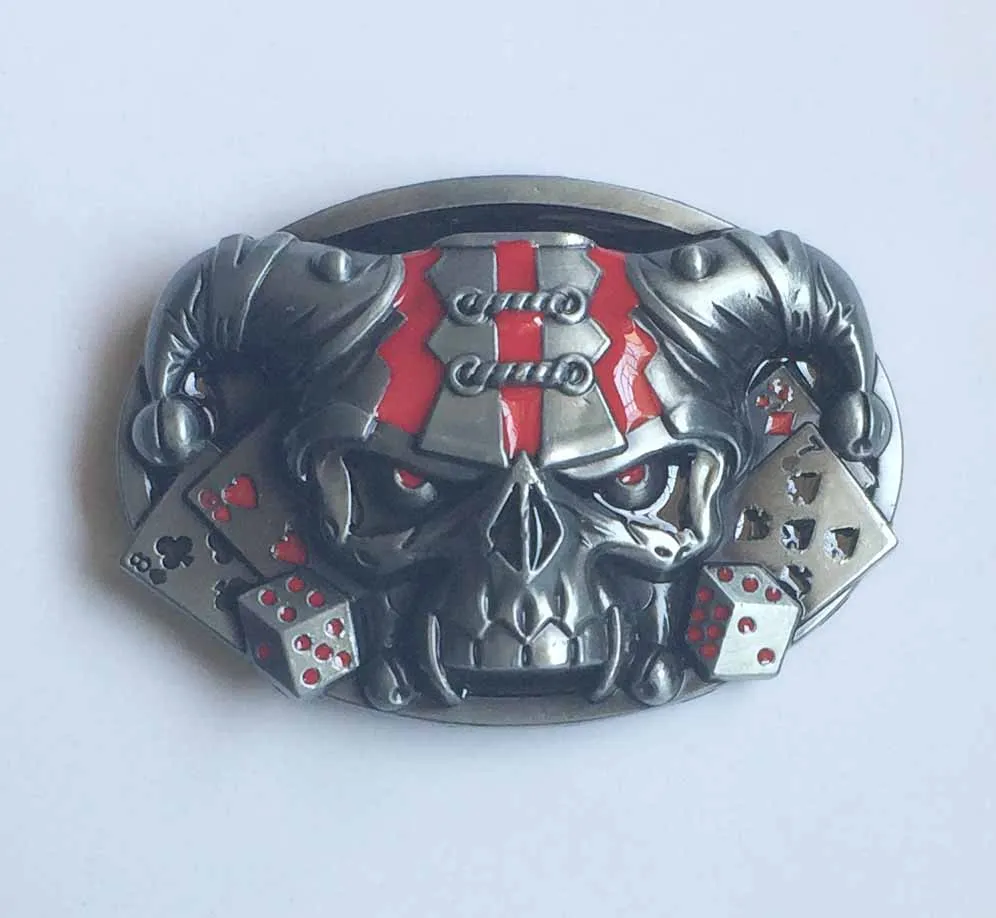 

Skull And Clown Belt Buckles suitable for 4cm wideth belt with continous stock