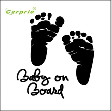 Auto car stickers baby foot DIY vehicle Body Emblem Badge car styling 10*9cm Sticker car-covers car accessories Au 05