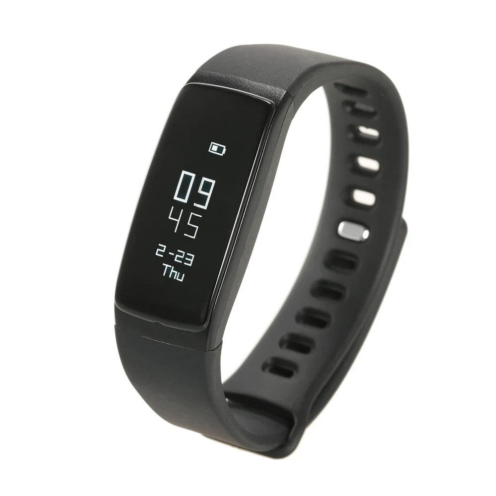 elink oled fitness tracker with heart rate monitoring