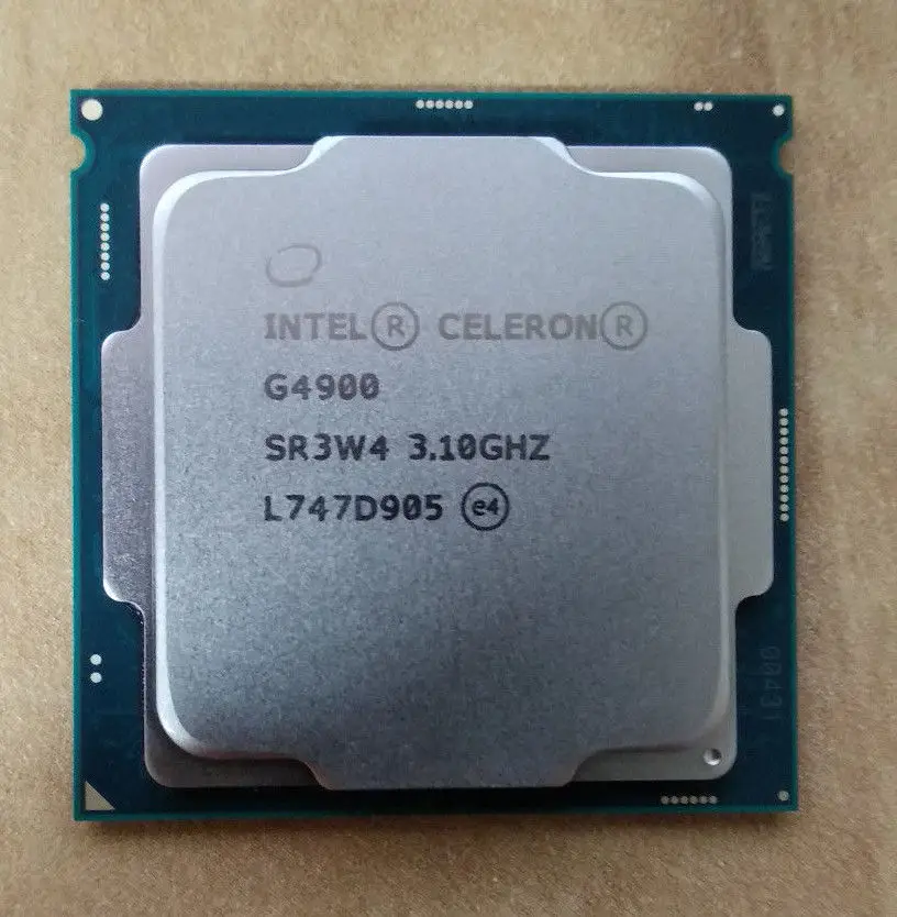

Intel Celeron G4900 3.1GHz 2M Cache Dual-Core CPU Processor SR3W4 LGA1151 Tray