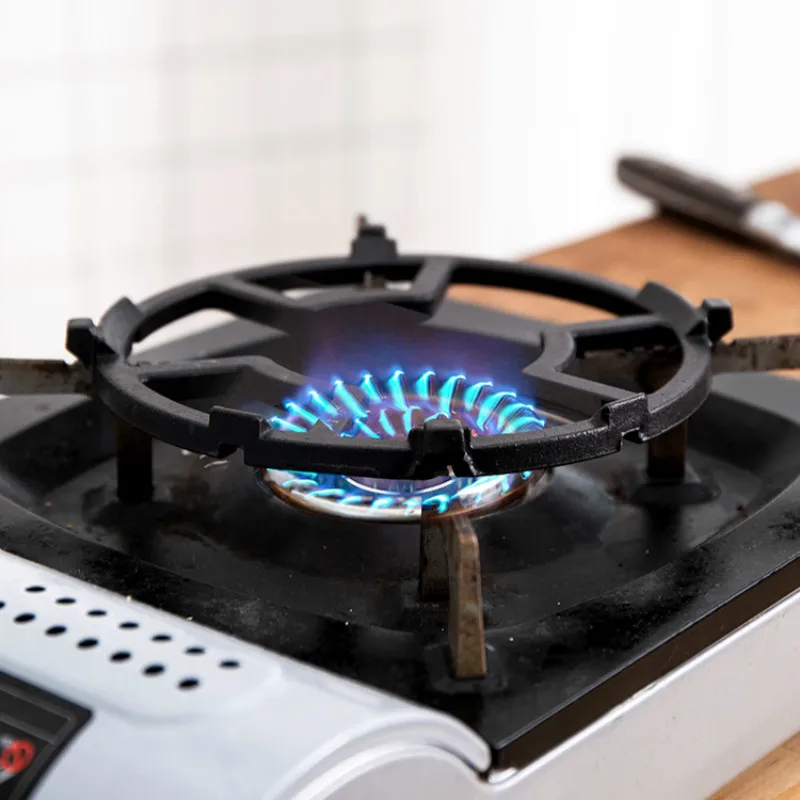 

Iron Pot Rack Home Kitchen Tools Desktop Protection Rack Gas Stove Bracket Kitchen Wok Milk Pot Accessories Pot Rack