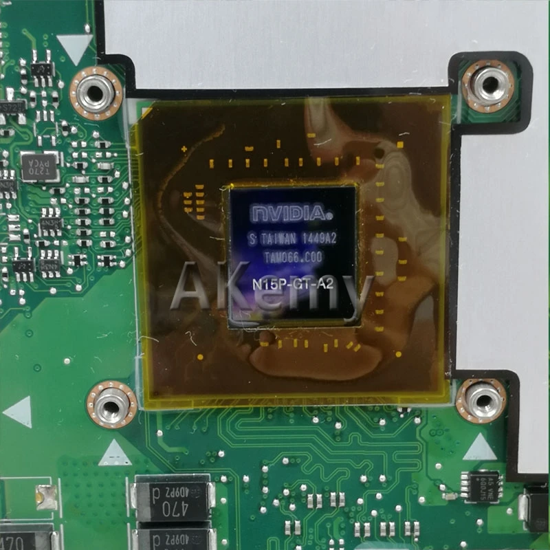  Akemy N751JX Laptop motherboard for ASUS N751JX N751JK N751J N751J Test original mainboard LVDS/EDP