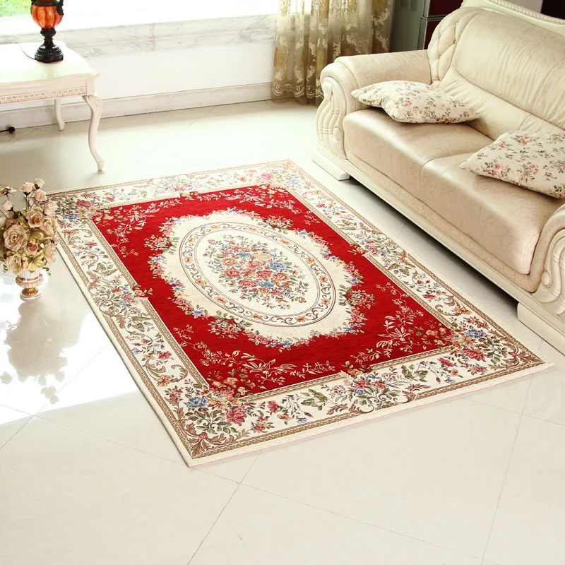 80x120 см и 70x140 Европейский стиль синель ткань жаккард ковер/прямоугольник