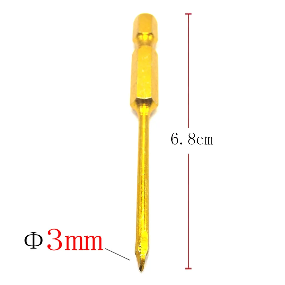 1/" шестигранный хвостовик 3/4/5/6/8/10/12 мм Титан покрытием Стекло сверла набор Керамика Мрамор карбидом сверла для плитки набор для деревообработки