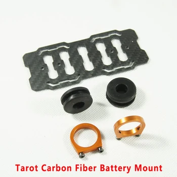 

Tarot RC 10mm Battery Mount Quadcopter Kit Carbon Fiber Battery Holder Mount Plate Tarot 650 680 Drone Kit 10mm Tube Frame Diy
