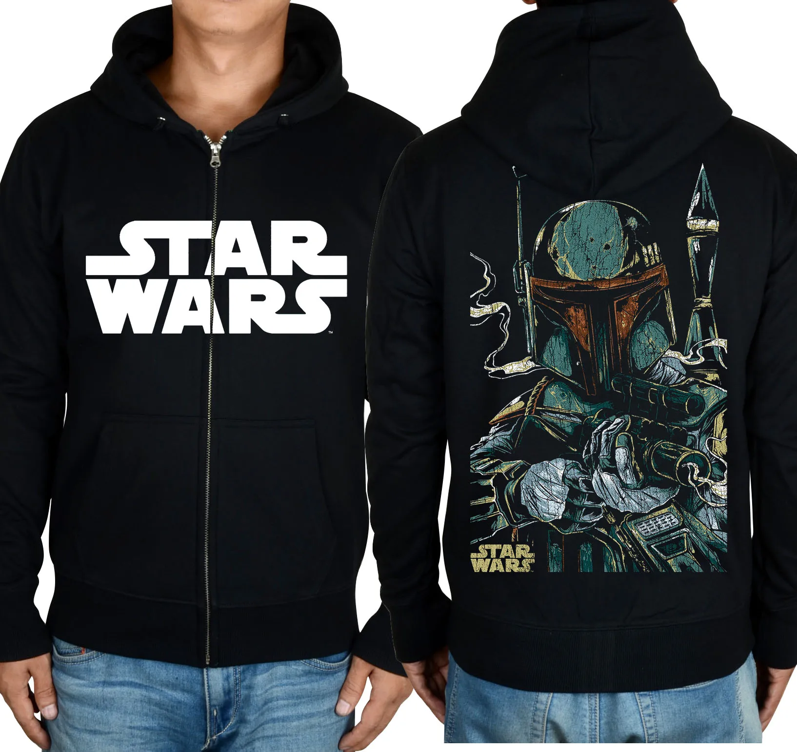 star wars hoodie men's