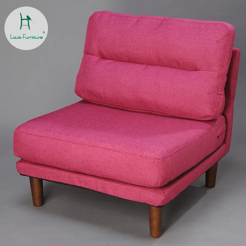 

Louis Fashion Living Room Sofas Bedroom Lazy Chair Tatami Small Apartment Modern Minimalist Balcony Single Person Mini