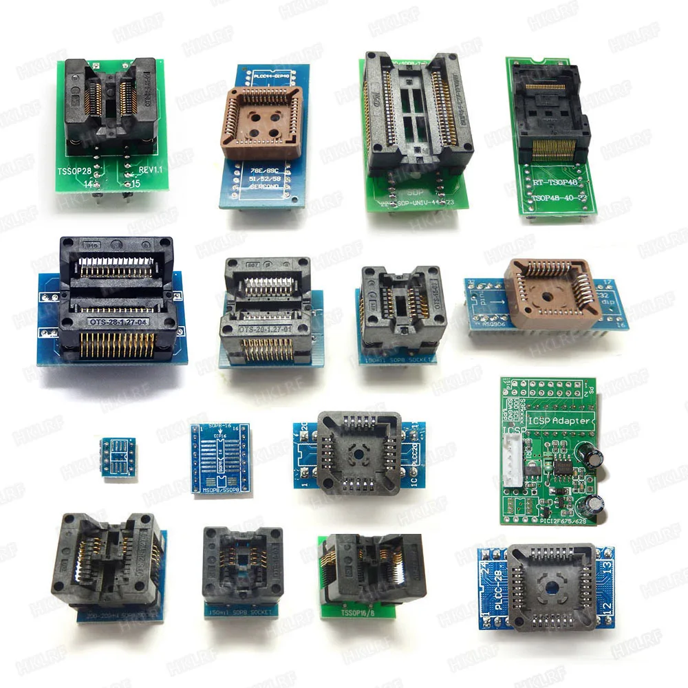 Универсальный RT809H памяти на носителе EMMC-программирование NAND Flash+ 44 адаптеры Tsop48 tsop56 адаптер IC зажим испытания лучше, чем RT809F