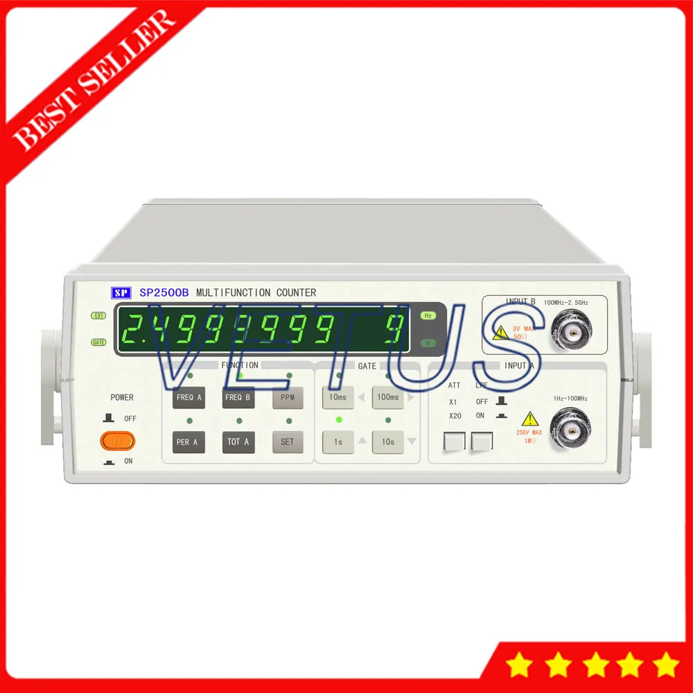 Precise Instruments Sp2500b Multifunction Counter With 10mhz Nominal