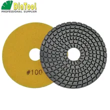Special Price Diamond flexible Wet polishing pad for stone, Dia 100mm, 8piece/set Special Price Diamond flexible Wet polishing pad for stone, Dia 100mm, 8piece/set